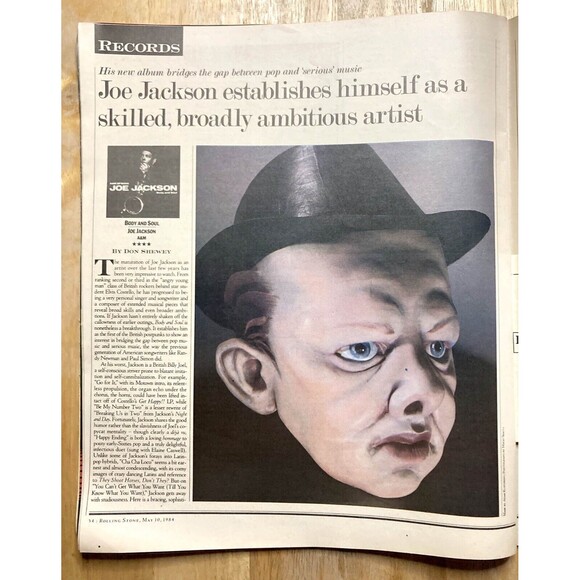 Rolling Stone Magazine No.421 • The Death of Marvin Gaye • May 1984 • Jacksons - Picture 8 of 9